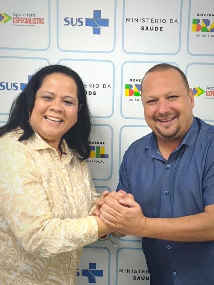 Prefeita de Cabreúva, Noemi Medeiros Bernardes, reforça articulação em Brasília junto ao Ministério da Saúde
