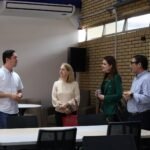 Reitora da UEM visita TechnoPark Umuarama e se reúne com prefeito