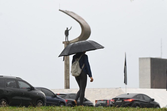 1_105-67978582.jpg DF terá pancadas de chuva e trovoadas isoladas neste sábado (31/10)
