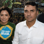 Michelle diz que Bolsonaro pediu união da direita após derrota de Flávio