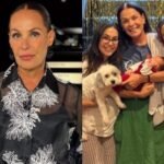 Carolina Ferraz anuncia nascimento do primeiro neto aos 58 anos